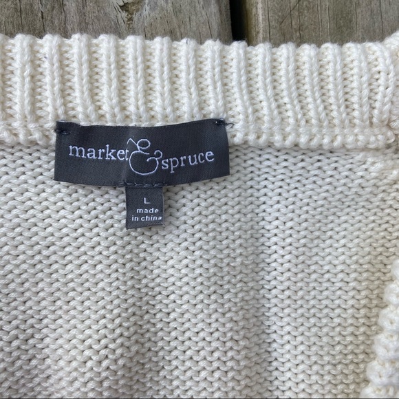 Market & Spruce fair isle elbow patch sweater Stitch Fix - Picture 6 of 8